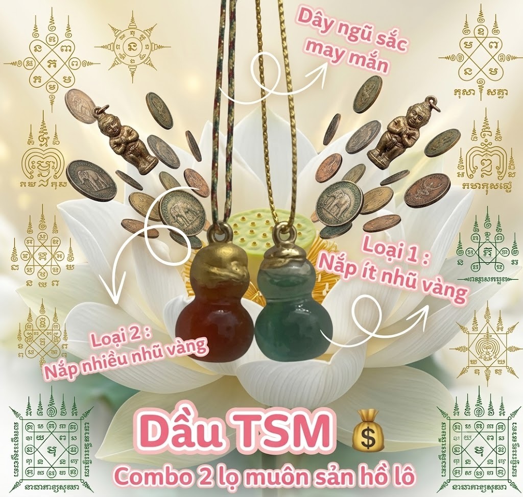 Muôn Sản Hồ Lô TSM (MỘT LỌ và TẶNG KÈM DÂY ĐEO)